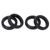 4Pcs 2inch O Ring BR554 Exhaust Hanger Black Noise Reduction Long Lasting Exhaust Hanger O Ring for Vehicles