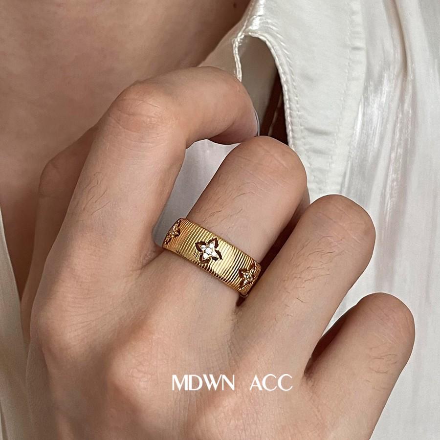 2025 New Luxe Retro Open Ring In S925 Sterling Silver with Double Pearls for Women