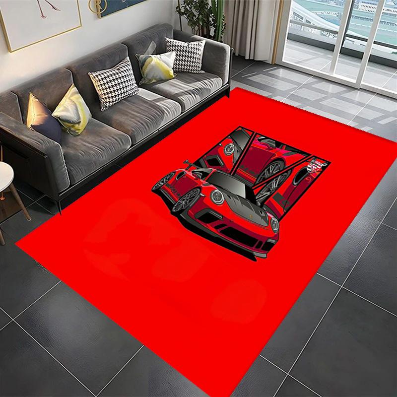 Sports Car Art Print carpet Home Decor Suitable for all seasons Art Christmas gifts Fashion