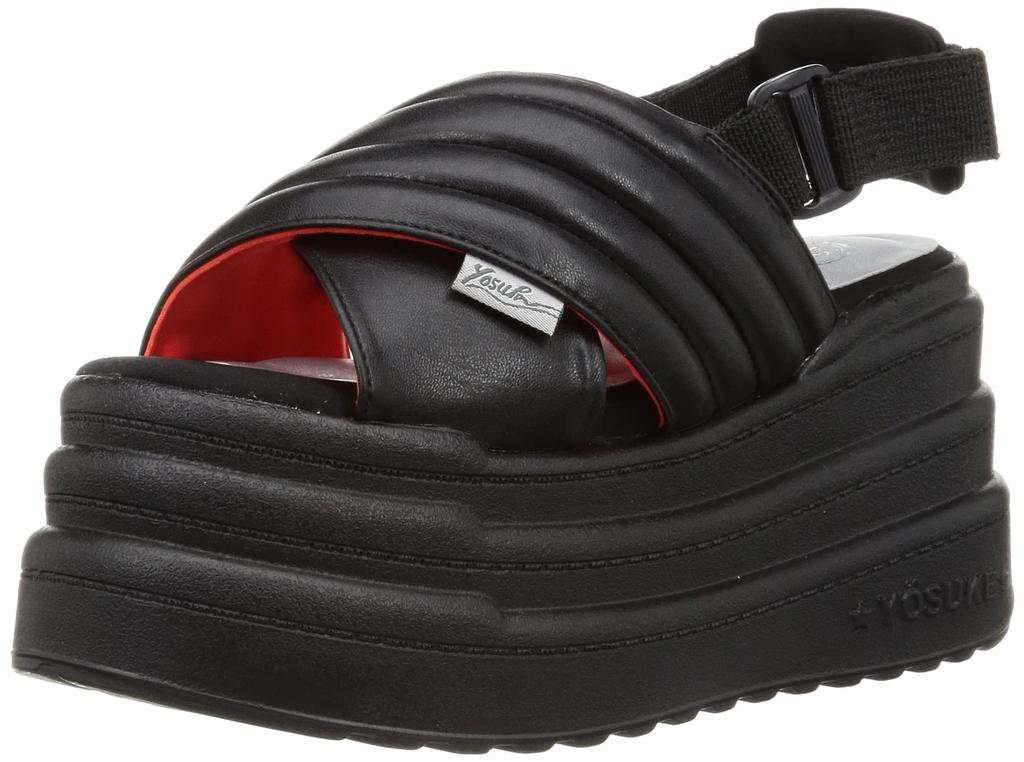 Yosuke Platform Shoes, Women's, Black, Size 23.0 Cm, 2710031