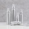 50/100/120/150/200/250Ml Empty Aluminum Spray Bottle Cosmetic Bottle Mini Metal Atomizer Bottles Travel Size For Cosmetics