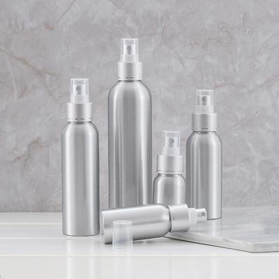 50/100/120/150/200/250Ml Empty Aluminum Spray Bottle Cosmetic Bottle Mini Metal Atomizer Bottles Travel Size For Cosmetics