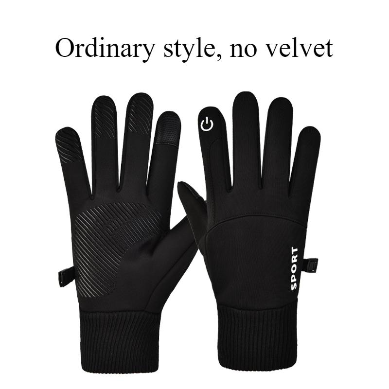 Non Slip Touch Ski Gloves Winter Sports Gloves  Waterproof Pocket Warm Men's and Women's Gloves Snowboard Accessories