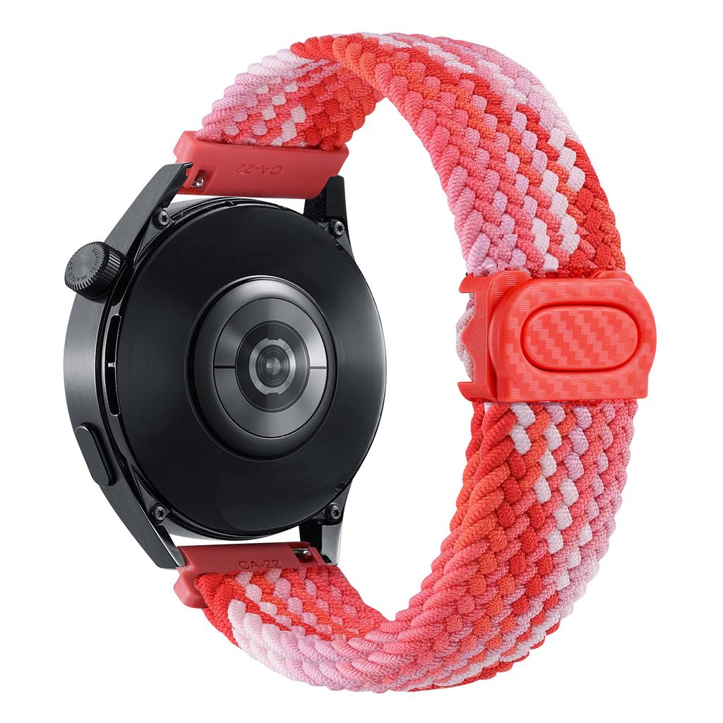 Strap For Samsung Galaxy Watch 7 6 4 classic/5 pro/active 2/s3/46 braided solo loop bracelet Huawei watch GT2 3 4 20mm/22mm Band