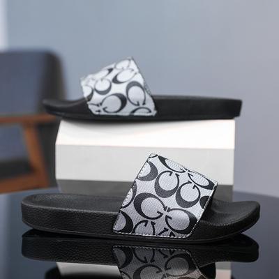 One-word Drag Premium Sense Home Daily Hot Sale Foot Set Vietnam Korean Version Soft-soled Slippers Men's Slippers