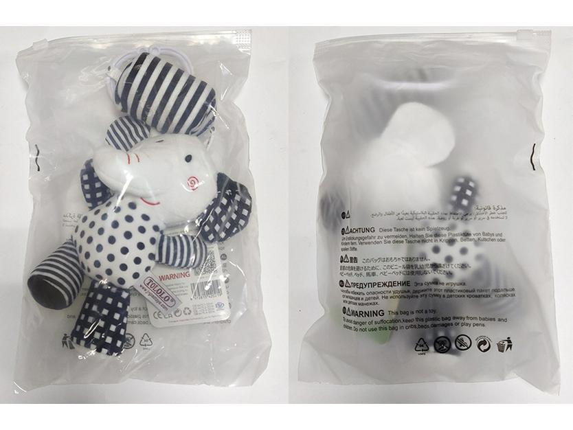 TOLOLO Baby Cartoon Animal Black & White Crib Mobile Toy