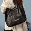 Champion Large Capacity Soft Leather Shoulder Tote Bag