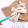 2.0-10.0mm Colorful Soft Rubber Grip Weave Crochet Needles Crochet Hook  Mom's Gift