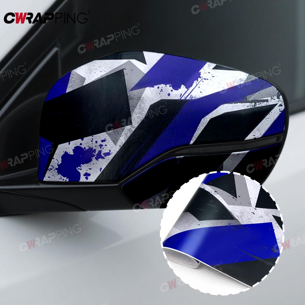 Autocolante Auto Autocolant Camuflaj Vinil pentru Colantări Auto Acoperire Corp Complet Geometrie Accesorii Motocicletă Viniluri Wrap cu Stropi de Cerneală