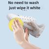 1Pcs White Shoes Cleaning Cream With Spge Multifunctial No-wash Shoes Stains Removel Special Household Shoes Cleaner Kit