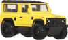Hot Wheels Car Culture Off-Road Land Rover Defender 90 Vehicle Toy, Yellow, JBK74, for Ages 3 and Up