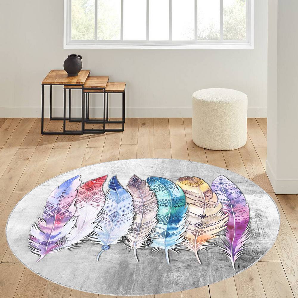 

Mosimoso Home RC1374 Ковер с принтом на подошве в горошек 100x100 cm