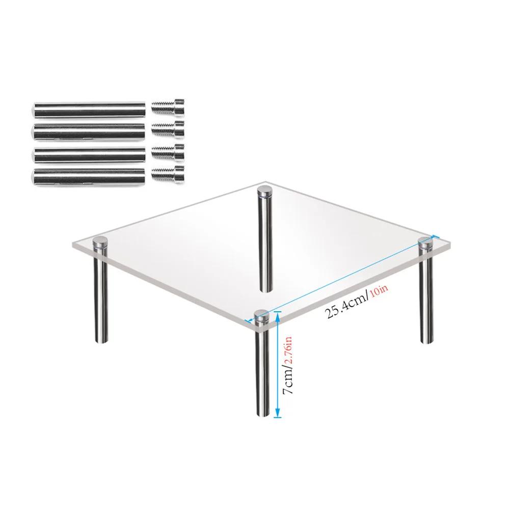 15/20/25/30cm Acrylic Cake Stand Cupcake Stand Dessert Table Display Set For Birthday Wedding Party Household Stand