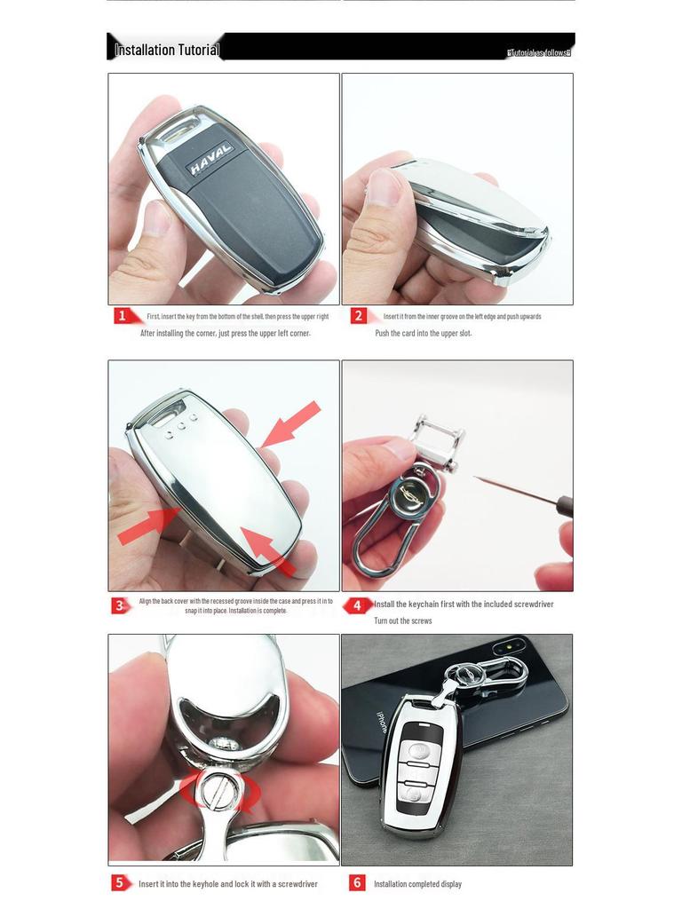 Haval & Great Wall Motors Smart Key Protective Cover for H6-H9