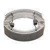 Rear Brake Shoe Semimetal Replacement for Yamaha Kodiak 400 YFM400 YFM400FW 1993‑1999