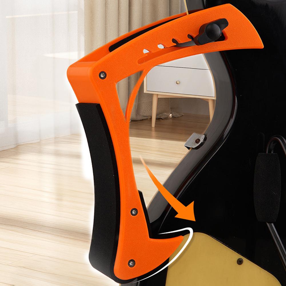 Guitar Leg Rest Support Adjustable Guitar Foot Stand Anti Slip Ergonomic Guitar Holder for Electric Classical & Acoustic Guitars