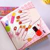 Star Cute Cartoon Girl Dress-up Sticker Book - Miniature Scenery and DIY Outfit Collection