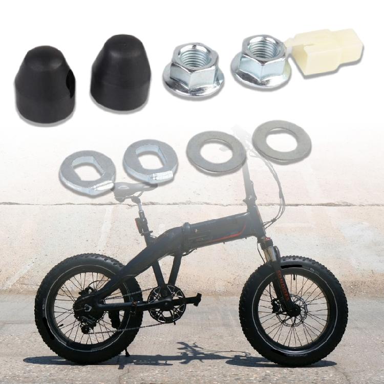 Screw Caps Washer/Spacers/Nut Cover Electric Bicycles Hub Lock Hub Motor Nut