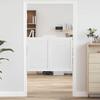 VidaXL Shutter Doors 2 Pairs White 80x100 Cm, Living Room Doors, Bar Doors, Hinged Doors, Doors 4107143