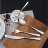 Ensemble de cuillères argentées Ensemble de couverts en acier inoxydable de qualité supérieure Polissage miroir Ensemble d'ustensiles de couverts Durable Ensemble de vaisselle pour manger pour la maison et la cuisine,