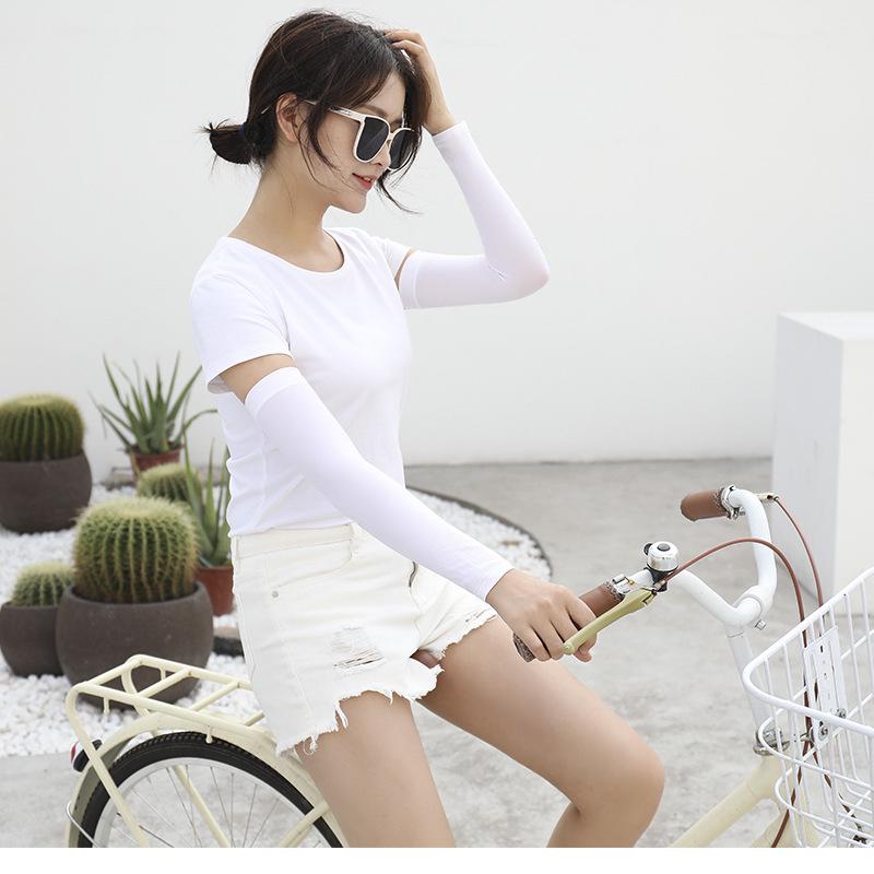 Ice Silk Sun Protection Arm Sleeve for Men & Women - Summer Driving, Cycling, Outdoors