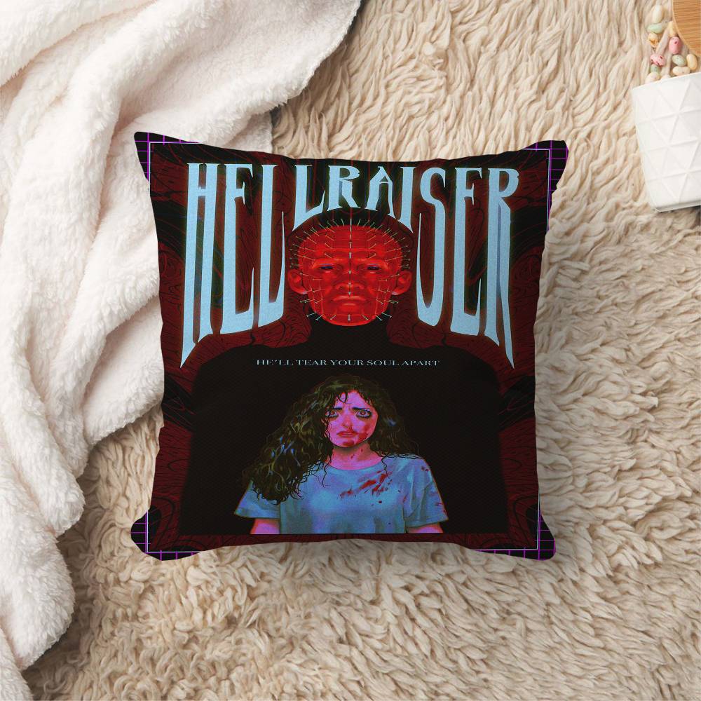 Classic Hhellraiser Movie Cushion Cover Decorative Pillow Sofa Home Decor case pillow cases