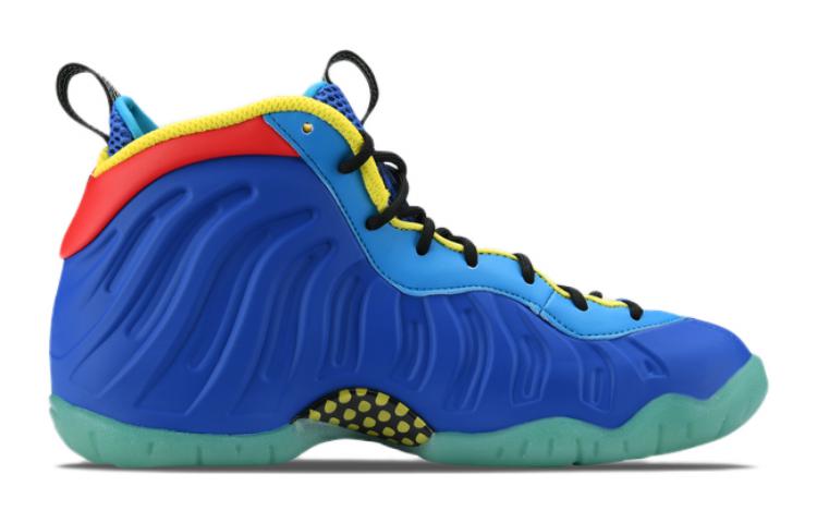Nike Little Posite One Multi-Color Game Royal GS DQ0376-400