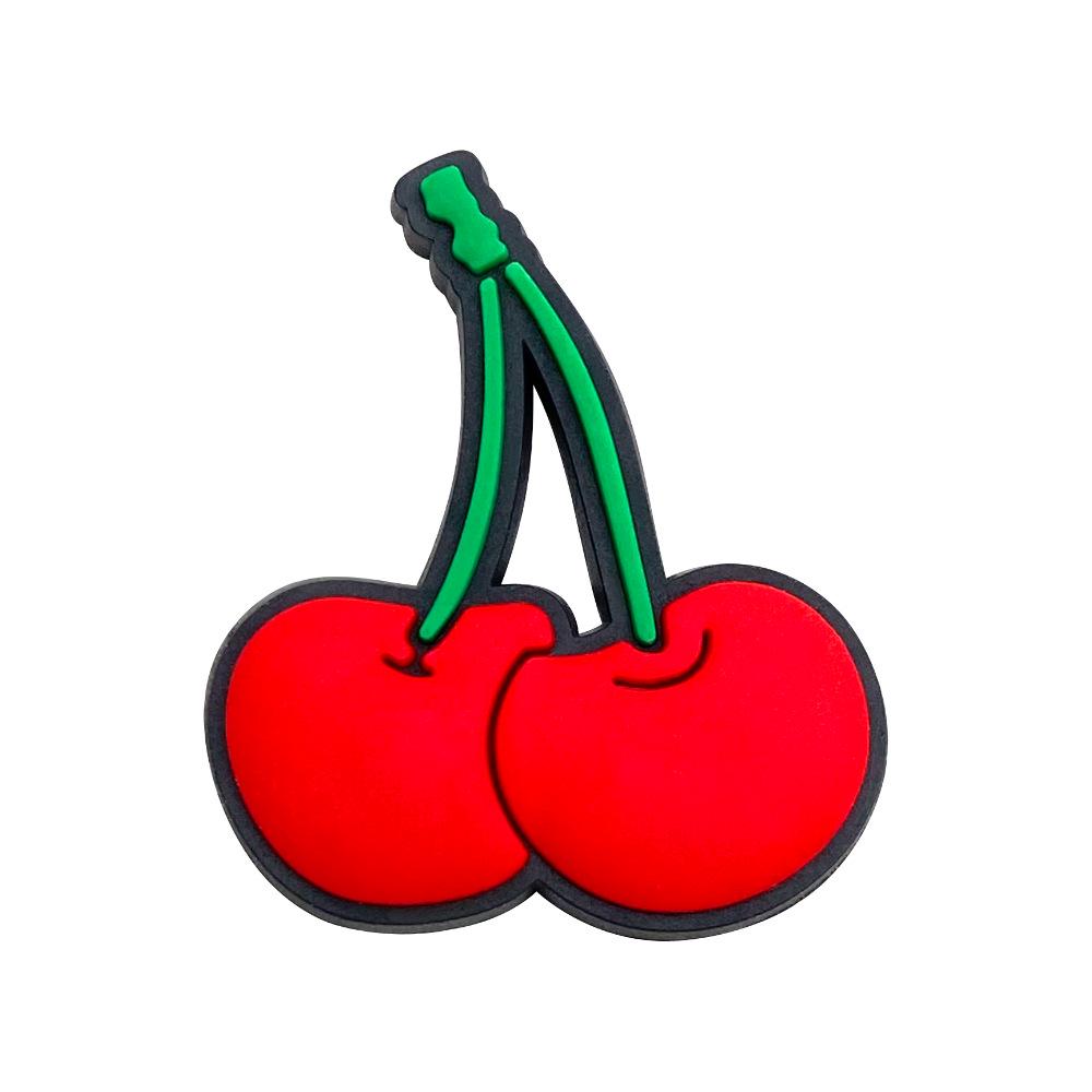 15-Piece Cute Fruit Shoe Charms Set for DIY Decorations
