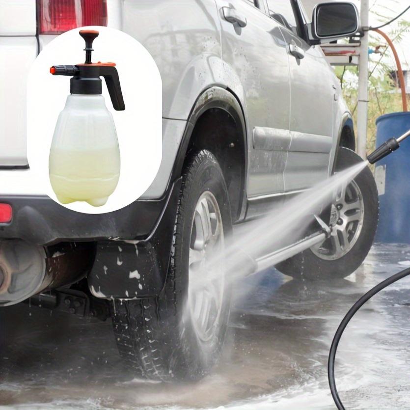 2,5L bilvasker Skumvaskegryte Sprøyte Vifteformet spraykjele Bil kjøretøy snøskummer Lufttrykksåpe rent vannflaske