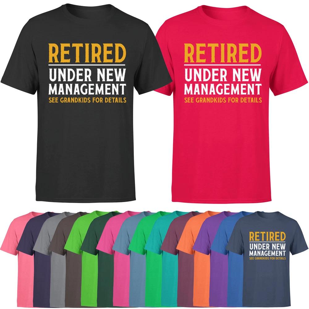 Retired Under New Unisexageunisext Unisexs T Shirt Funny Retireunisext Gift Tee Top 2XL