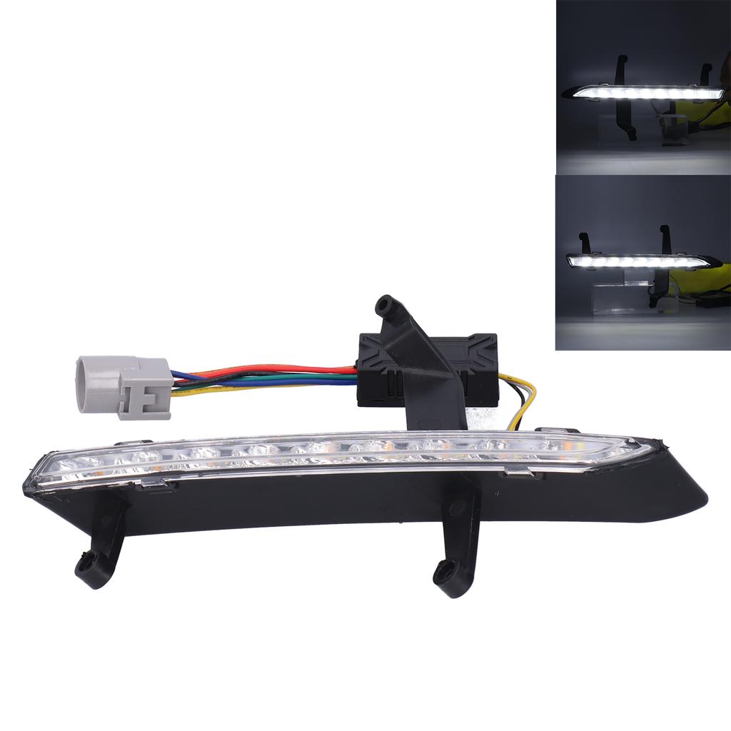 LED DRL Varselljus Dynamisk Rinnande Dimljus Körsignal Lampa Passar för Mazda CX 30 2020 2021