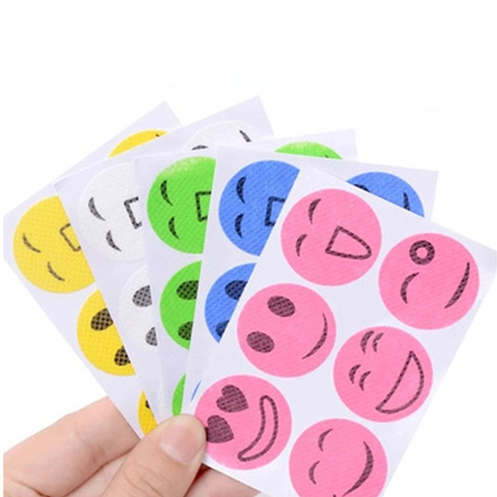 Mosquito Repellent Stickers 156 Pieces Cartoon Design Portable Insect Repellent Patch for Outdoor Indoor Use Safe Non-Toxic Material One Size