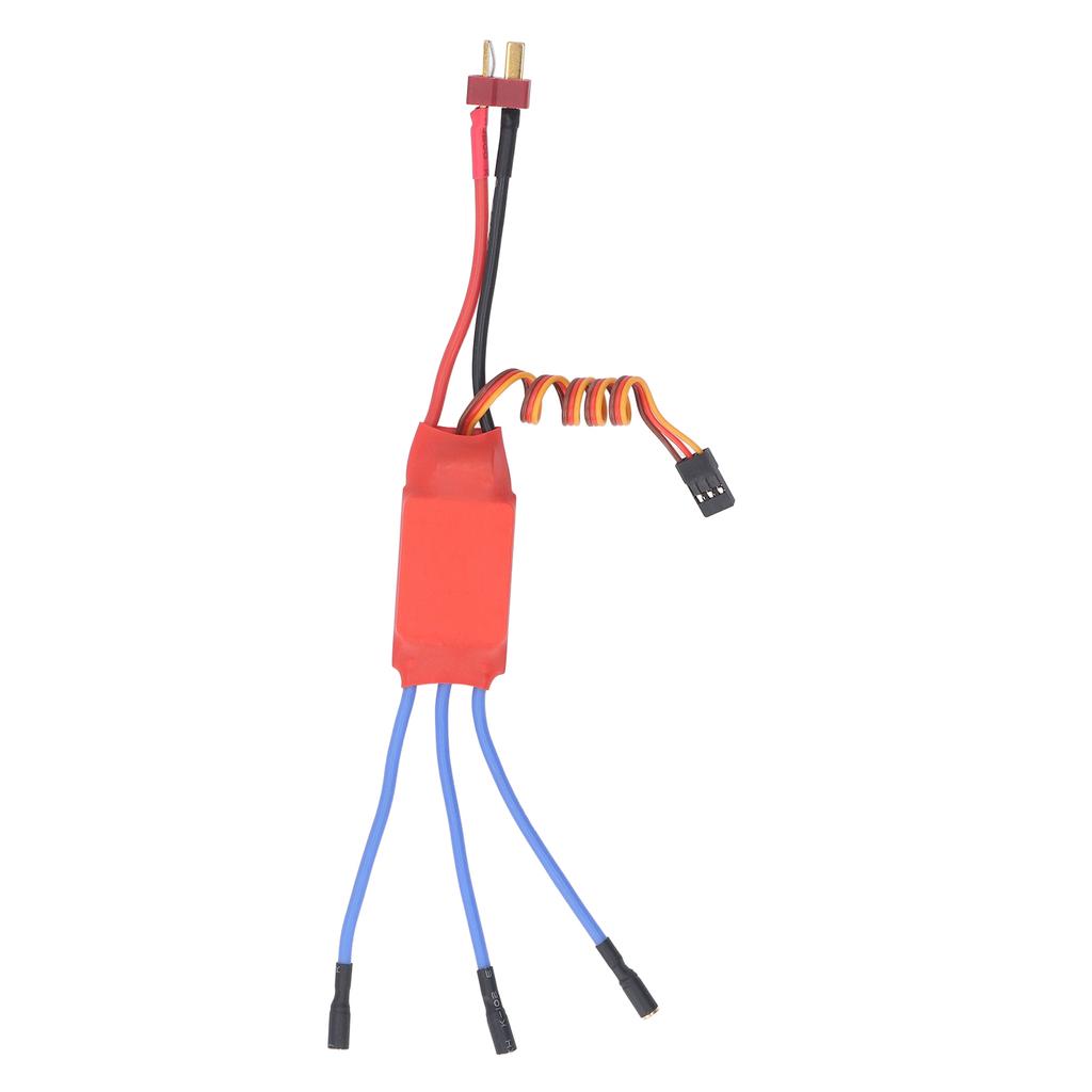 Brushless Electronic Speed Controller Anti Interference Drone ESC with T Plug for FPV F450 Mini Quad