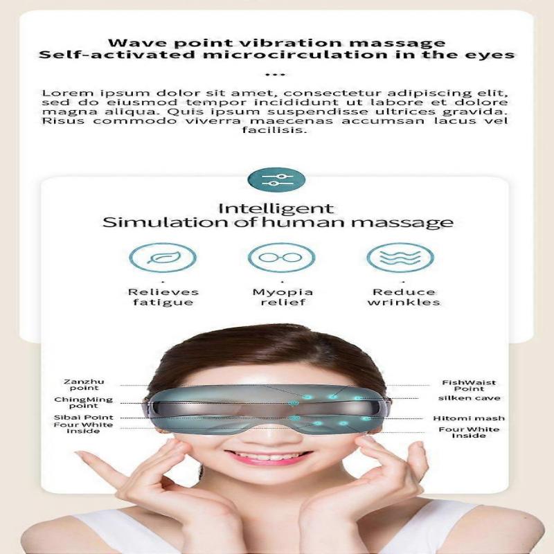 Eye Massager For Soothing Hot Compress Eye Care