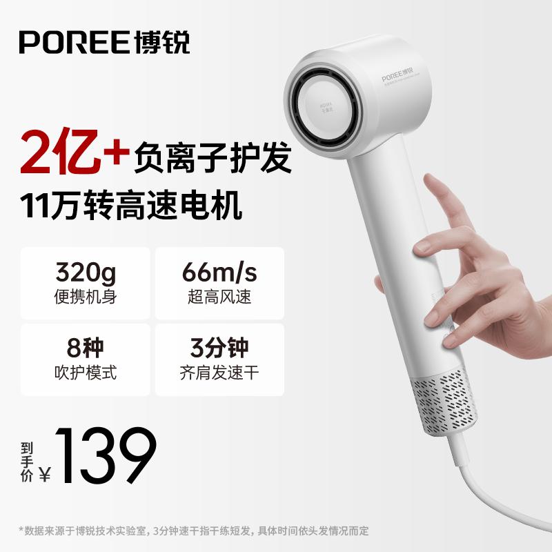 FLYCO Borei High-Speed Ionic Hair Dryer CN plug (adapter included)