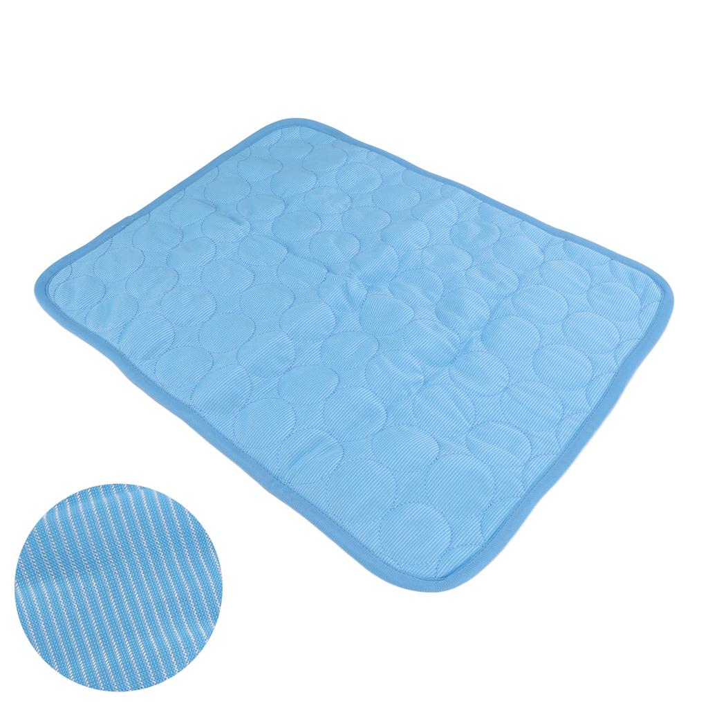 Dog Cooling Mat Breathable Washable Reusable Portable Ice Silk Kennel Mat for Home and Travel