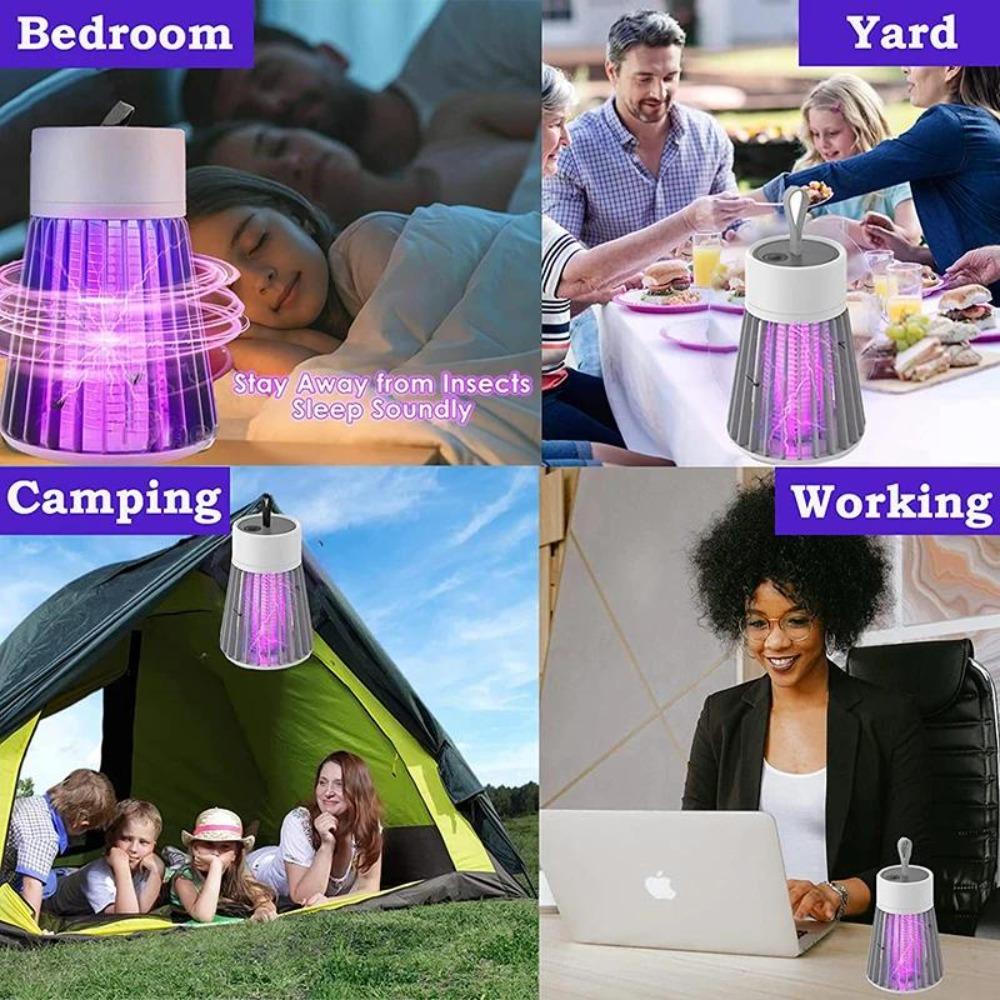 Household Cute Pinecone Mosquito Killer Lamp Rechargeable Outdoor Physical Electric Safe Efficient Silent Mosquito Lamp