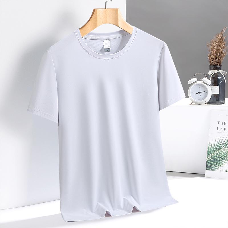 2025 Women's Quick-Dry Ice Silk Round Neck T-Shirt - Summer Outdoor Sports with Mugwort Mosquito Repellent