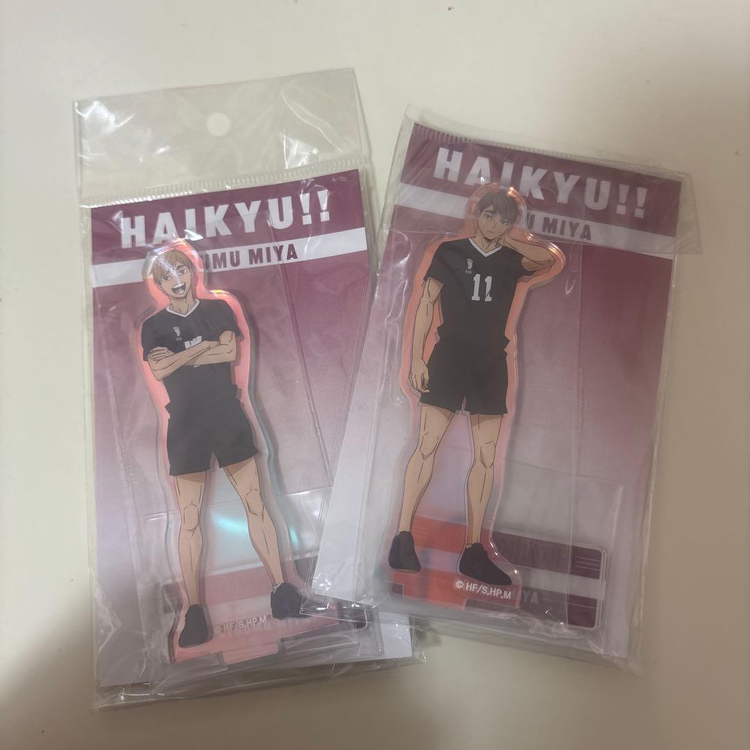 Haikyuu Aurora Acrylic Stand Akusta Atsumu Miya Osamu