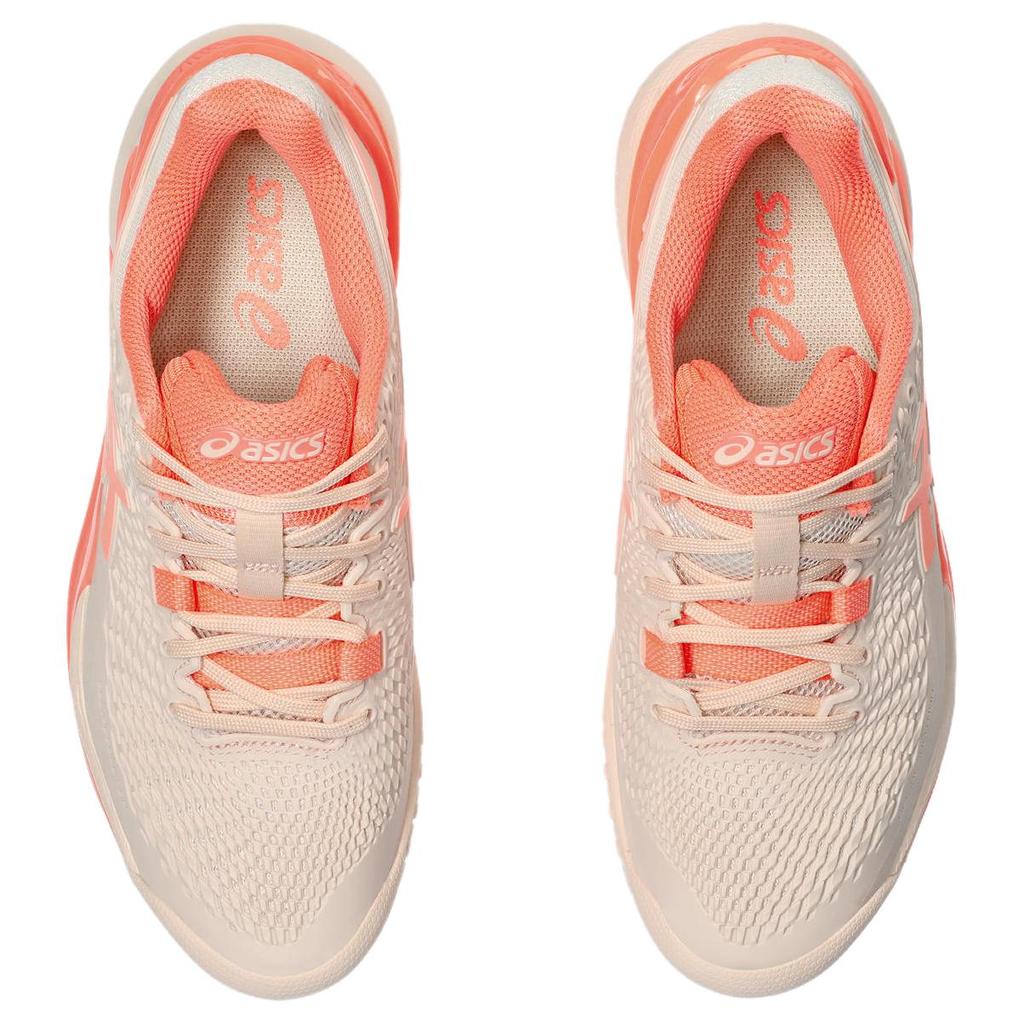 Asics Gel-Resolution 9 Comfortable Versatile Low-Top Tennis Shoes Women Sneaker Light-Pink 1042A225-700