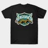Herr Svart Tryckt T-shirt Jacksonville Jaguars No-Cut Transferpapper Tryckt Bomulls-T-shirt