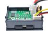 DC 100V 200V 500V 10A Digital Voltmeter Ammeter Blue Red 0-500V Voltage Meter Auto Car Mobile Power Voltage Tester Detector
