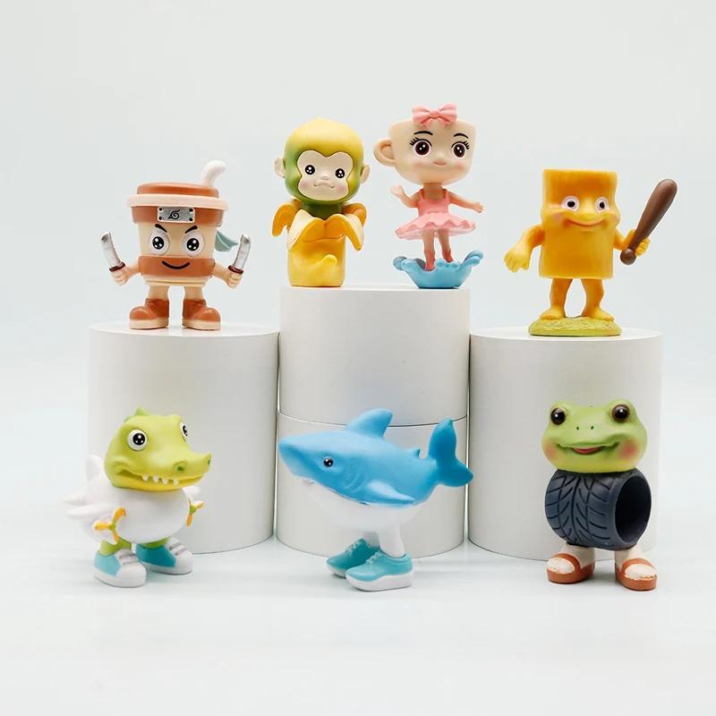 Christmas Trendy And Fun Handmade Shanhaijing Series Blind Box Resin Craft Desktop Ornament Holiday Gift Collection
