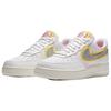 New Nike Air Force 1 Low '07 Lx White Metallic Silver Gold Women's CZ8104-100