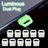 10pcs Silicone Anti-Dust Plugs for USB-C Devices, Universal Type-C Port Protector Caps, Waterproof Charging Port Covers