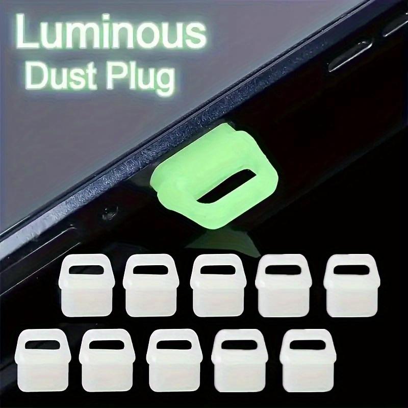 10pcs Silicone Anti-Dust Plugs for USB-C Devices, Universal Type-C Port Protector Caps, Waterproof Charging Port Covers