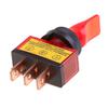 12V Led Toggle Switch 3-Pin 10A 3-Pin Asw-14D Short Handle With Led Lights Waterproof
