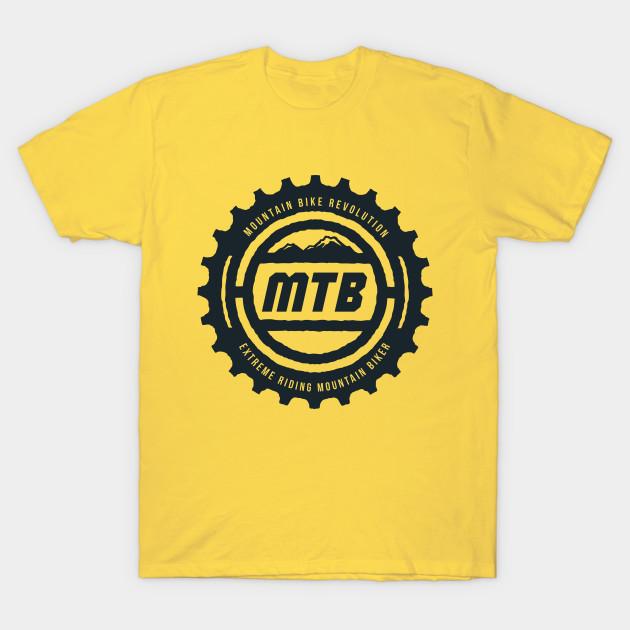 

Мужская черная футболка с принтом Mtb Горный Велосипед Революция Печать на трансферной бумаге без вырезания Хлопковая футболка M