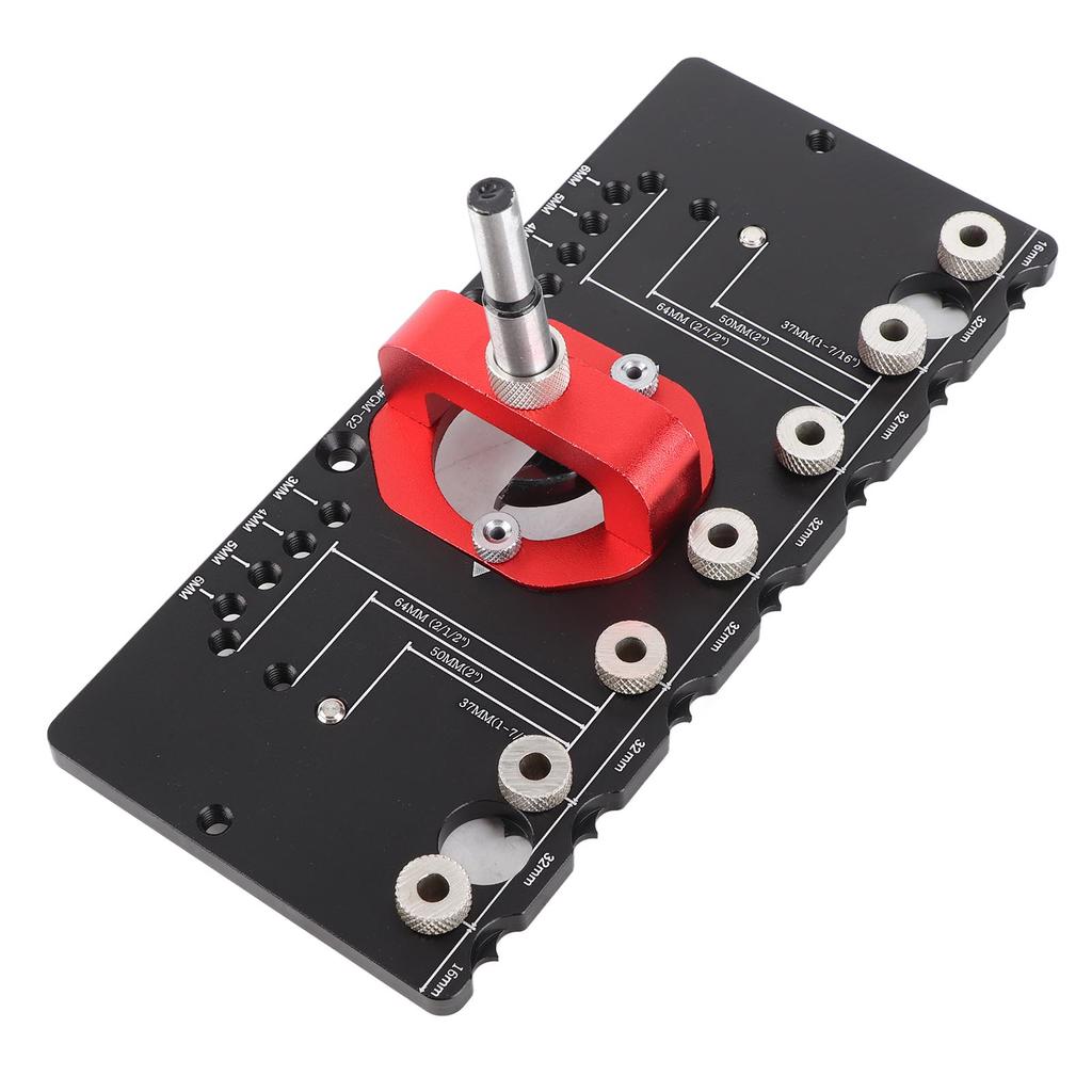 Holzbearbeitungs-Bohrführungslochsucher-Befestigungstaschenvorrichtung Positionierungszubehör für Scharnier