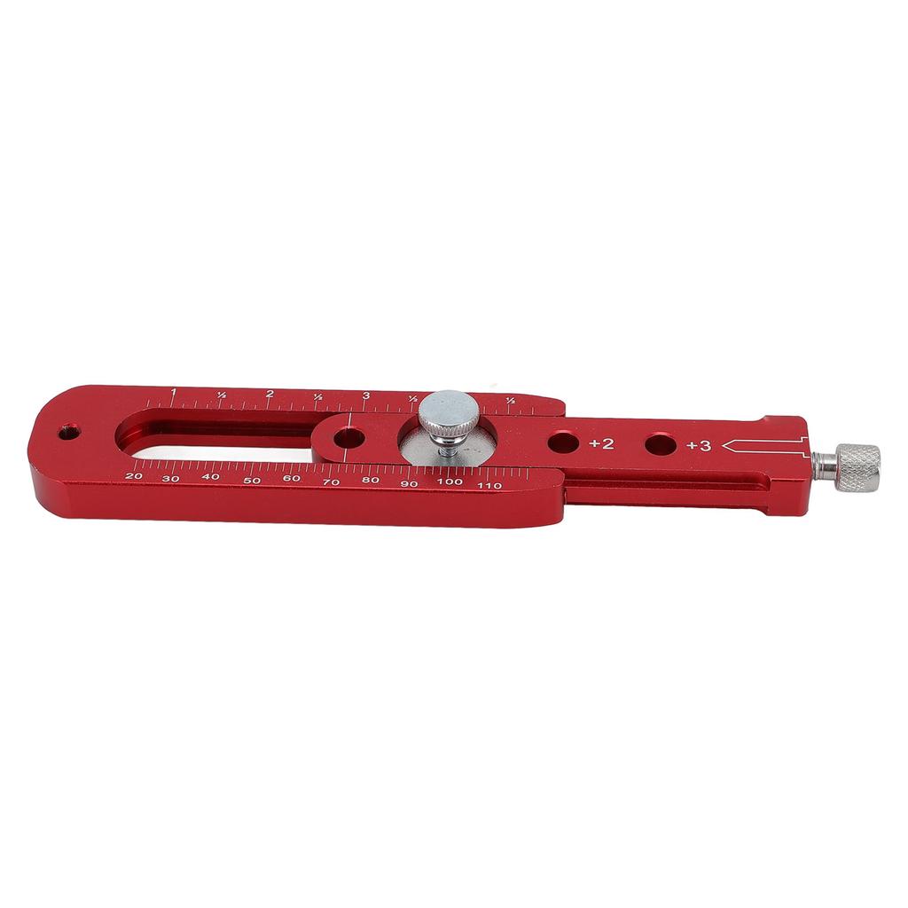 Woodworking Compass Scriber Portable Aluminum Alloy Woodworking Compass Tool Adjustable Inch Arc